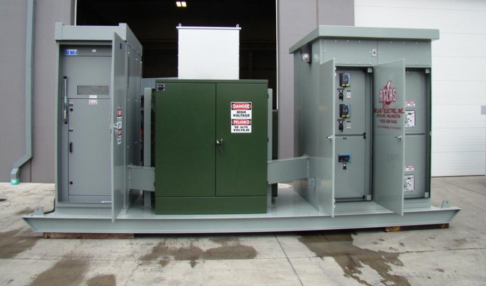 Skid Mounted Portable Substation Atlas Electric