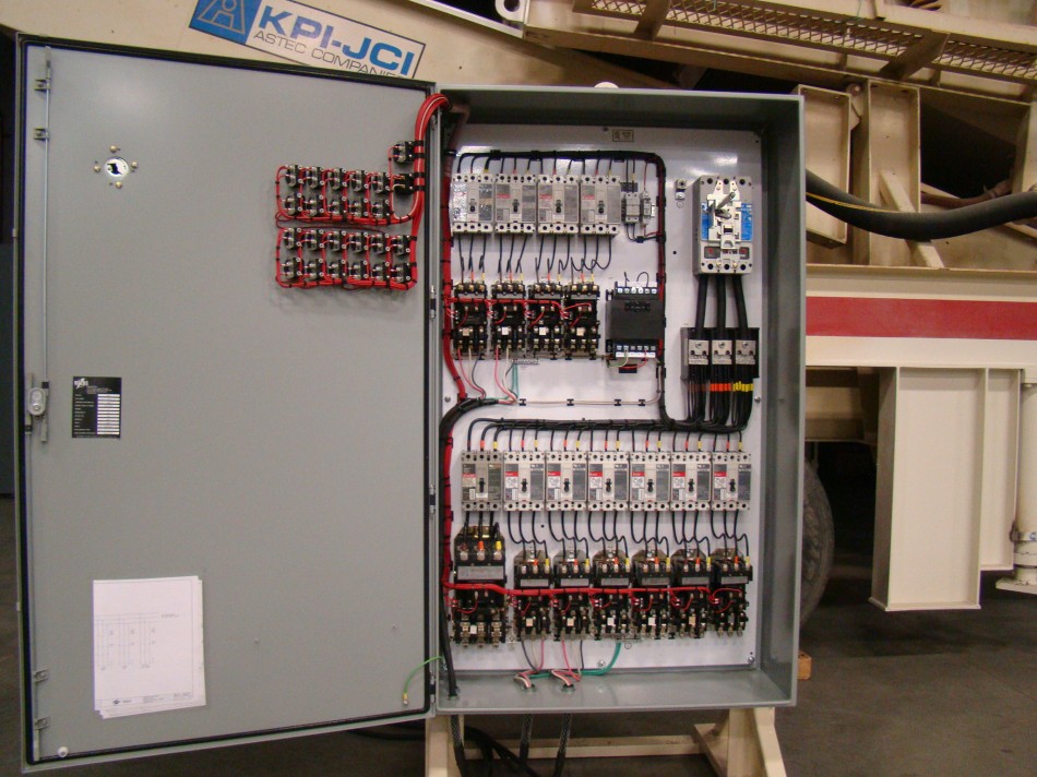 Custom Control Cabinet And Wiring For Customers Wash Plant Atlas